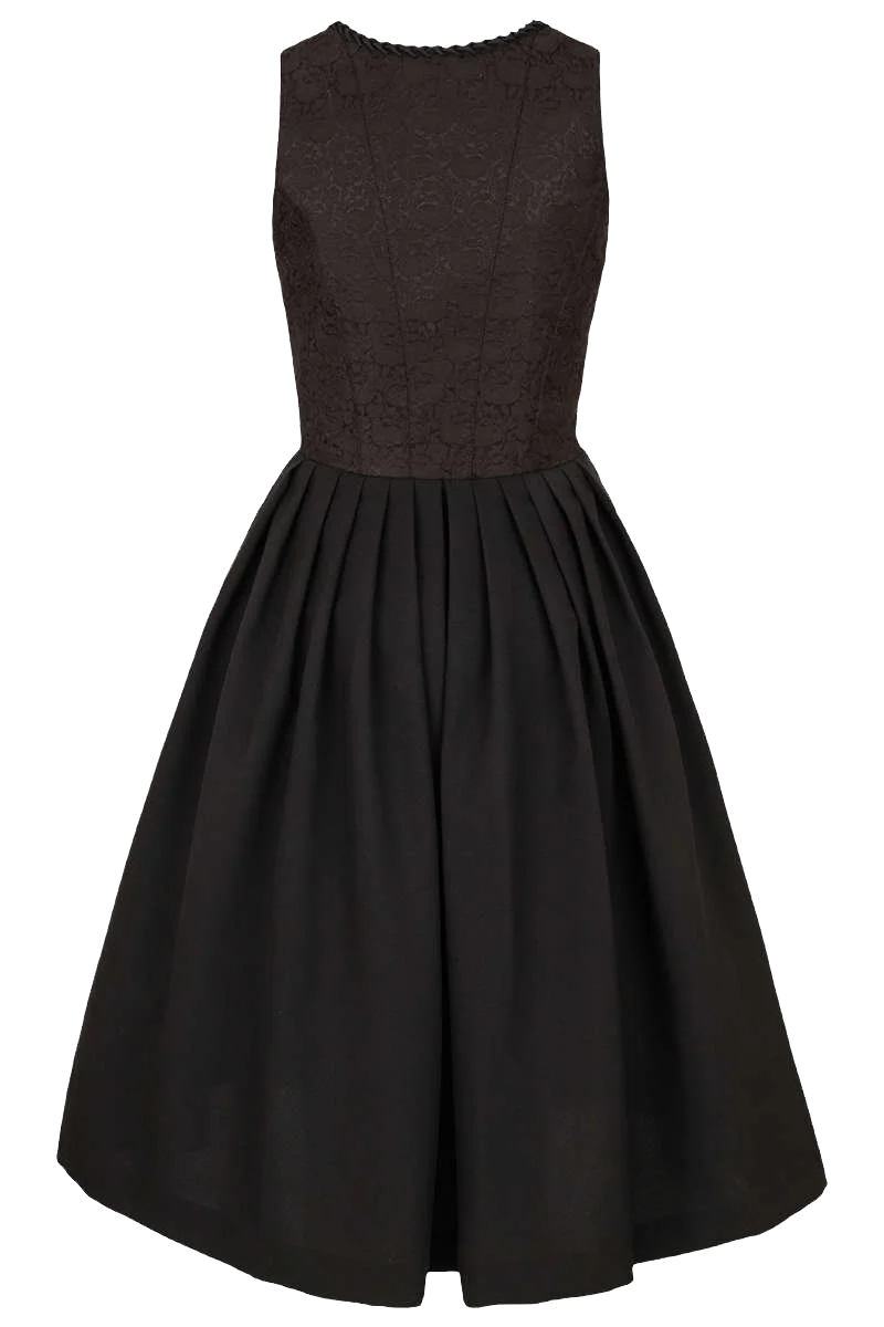 Dirndl lang ohne Schürze festlich