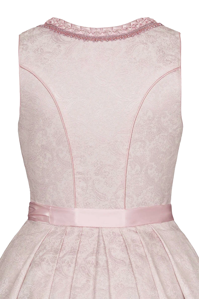 Mini-Dirndl mit Spitzenschürze
