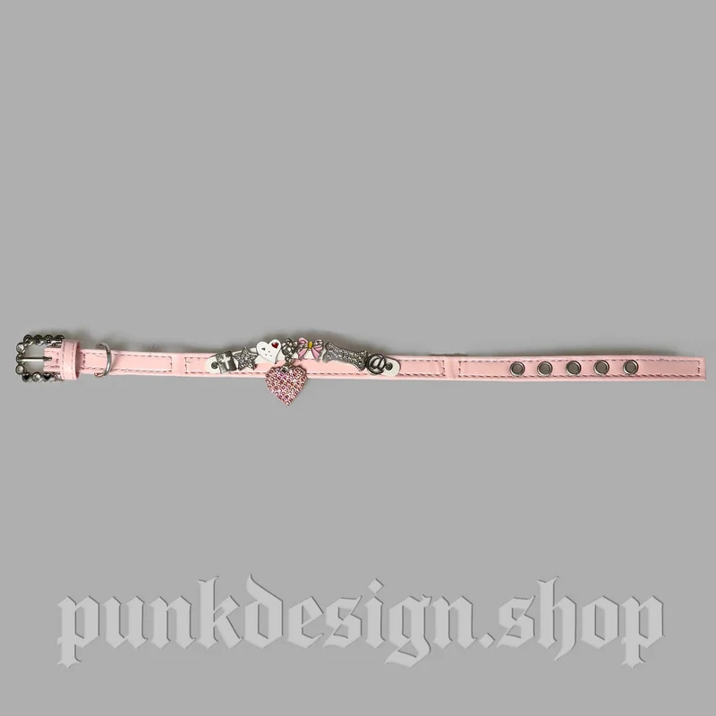 Gothic Doppellagiges Katzenchoker aus Imitationsperlen