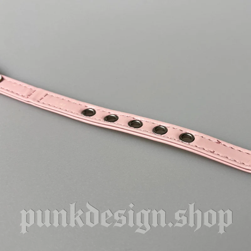 Gothic Doppellagiges Katzenchoker aus Imitationsperlen