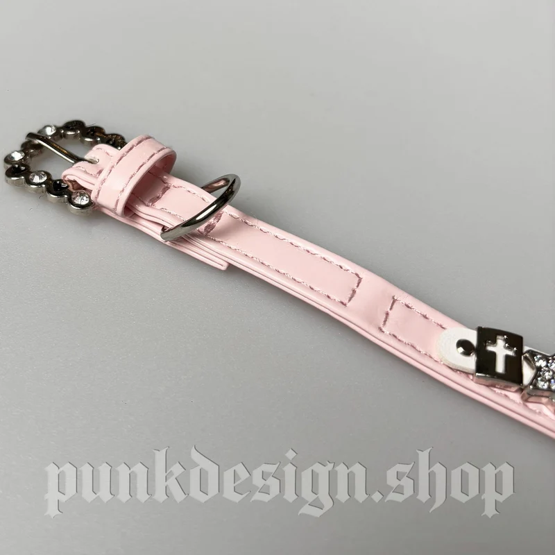 Gothic Doppellagiges Katzenchoker aus Imitationsperlen