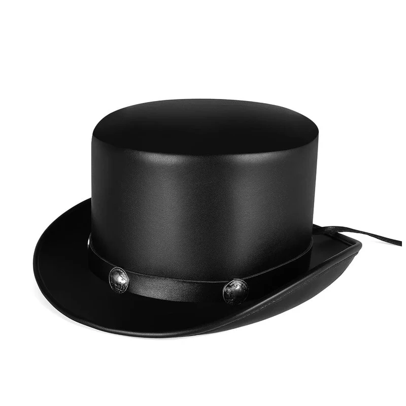 Steampunk-Riemchenspannhut für Herren