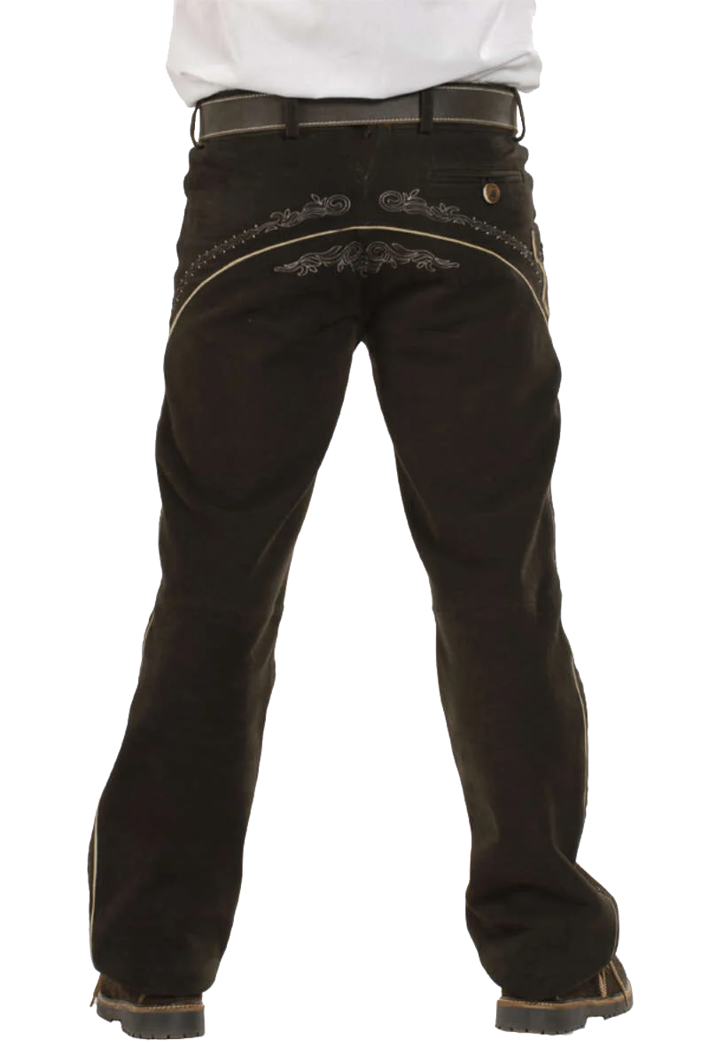 Herren Lederhose Lang