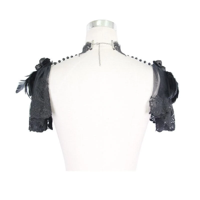 Frauen Goth Perlen Choker