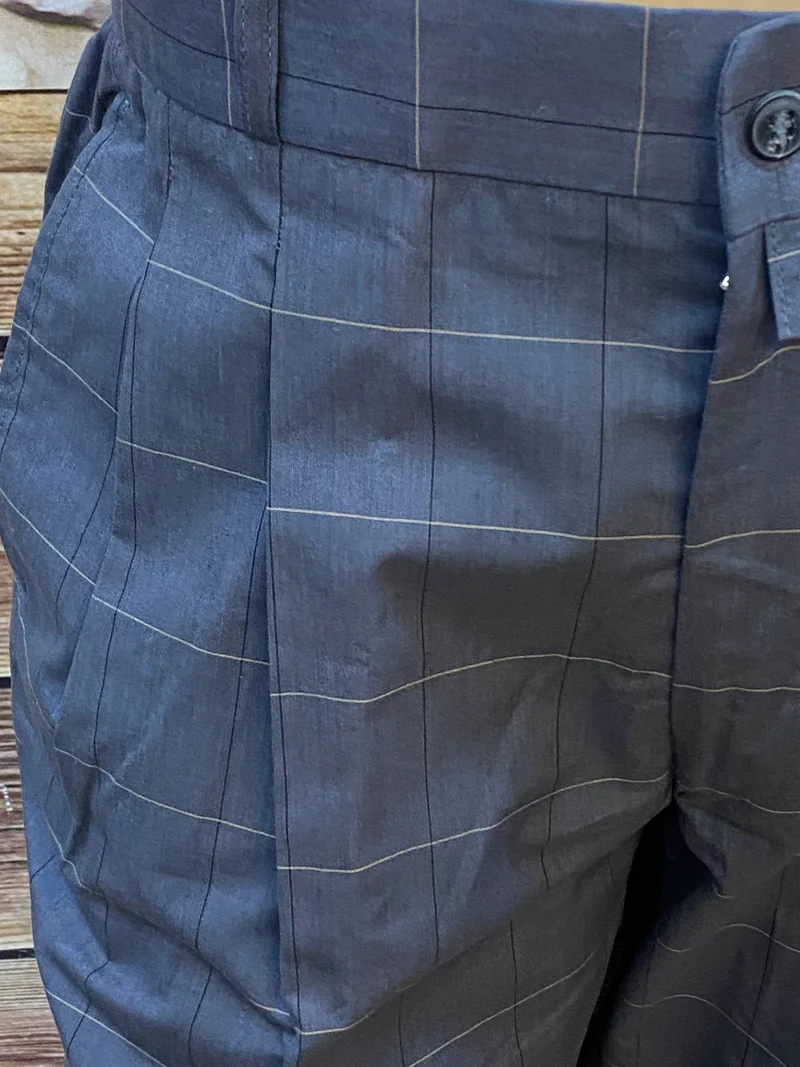 Vintage Knickerbocker Hose - kariert - Größe 50