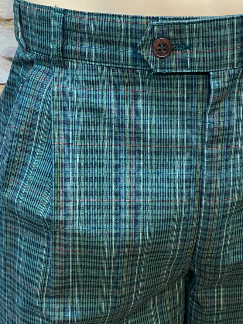 Knickerbocker Hose 20er Jahre Stil - Grün - kariert - Größe 50