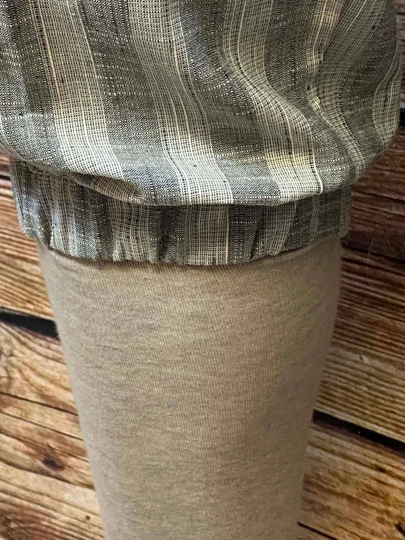 Vintage Knickerbocker Hose - grau gestreift - Größe 50