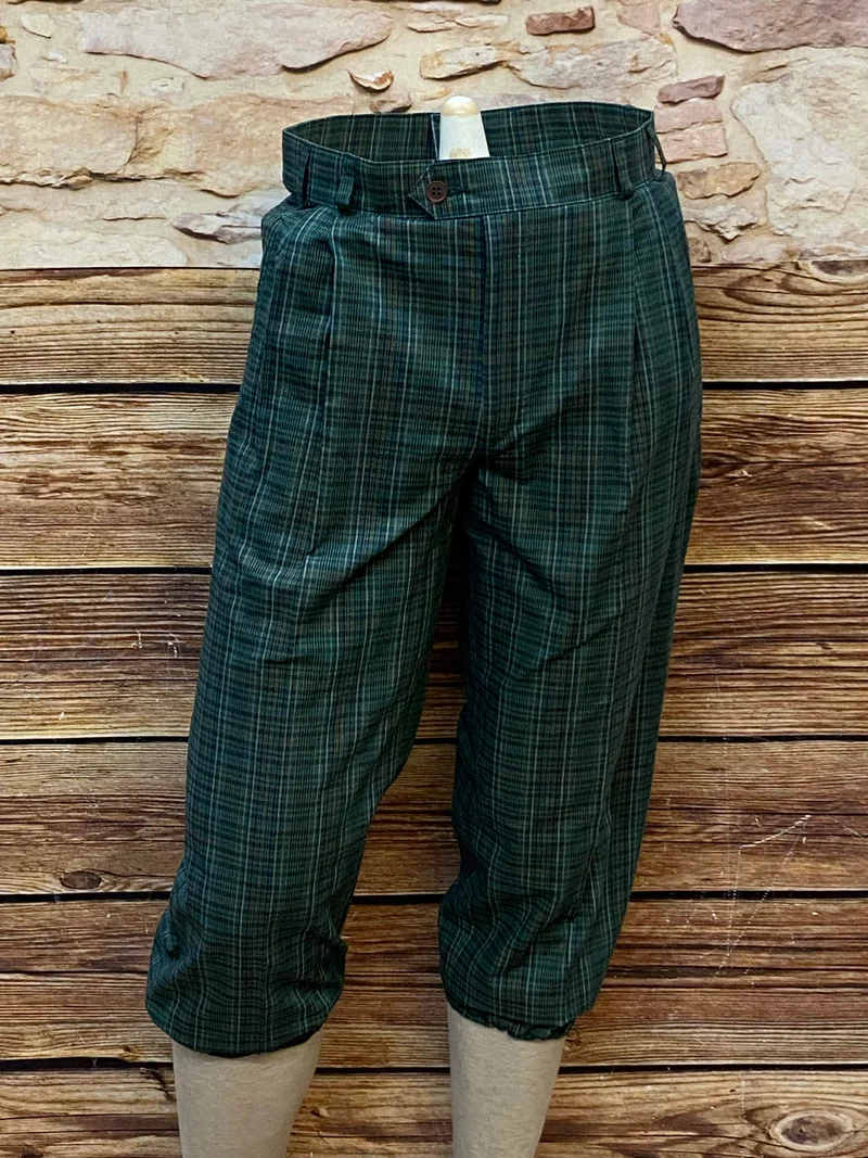 Knickerbocker Hose 20er Jahre – kariert - kleine Größe 48 (Bund 82 cm)