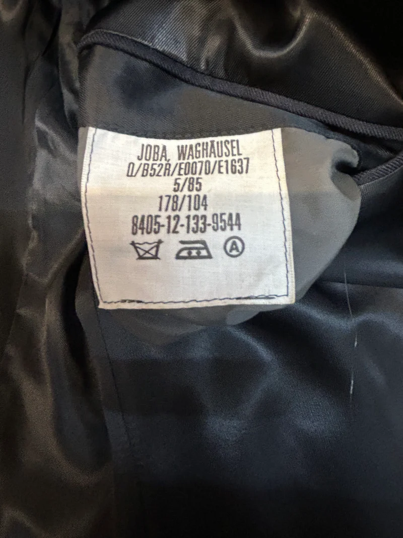 Vintage Marine-Uniformjacke – Größe 26
