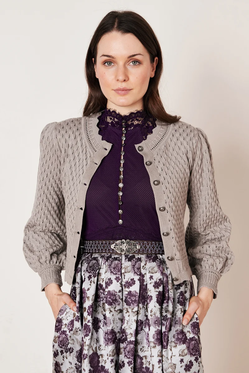 Strickjacke CIRA - Damenjacke - Krüger Collection - Trachtenjacke - 275167-000-0023