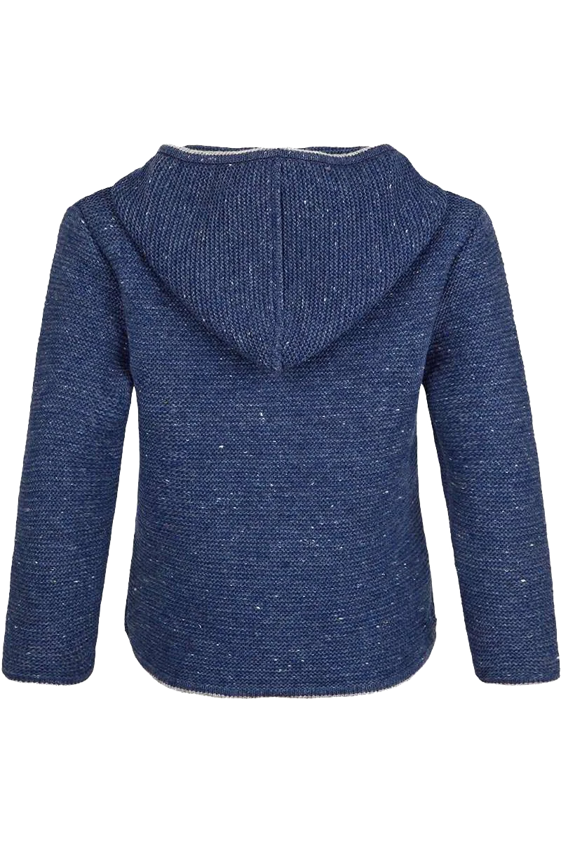 Kinder Trachten-Strick-Janker mit Kapuze