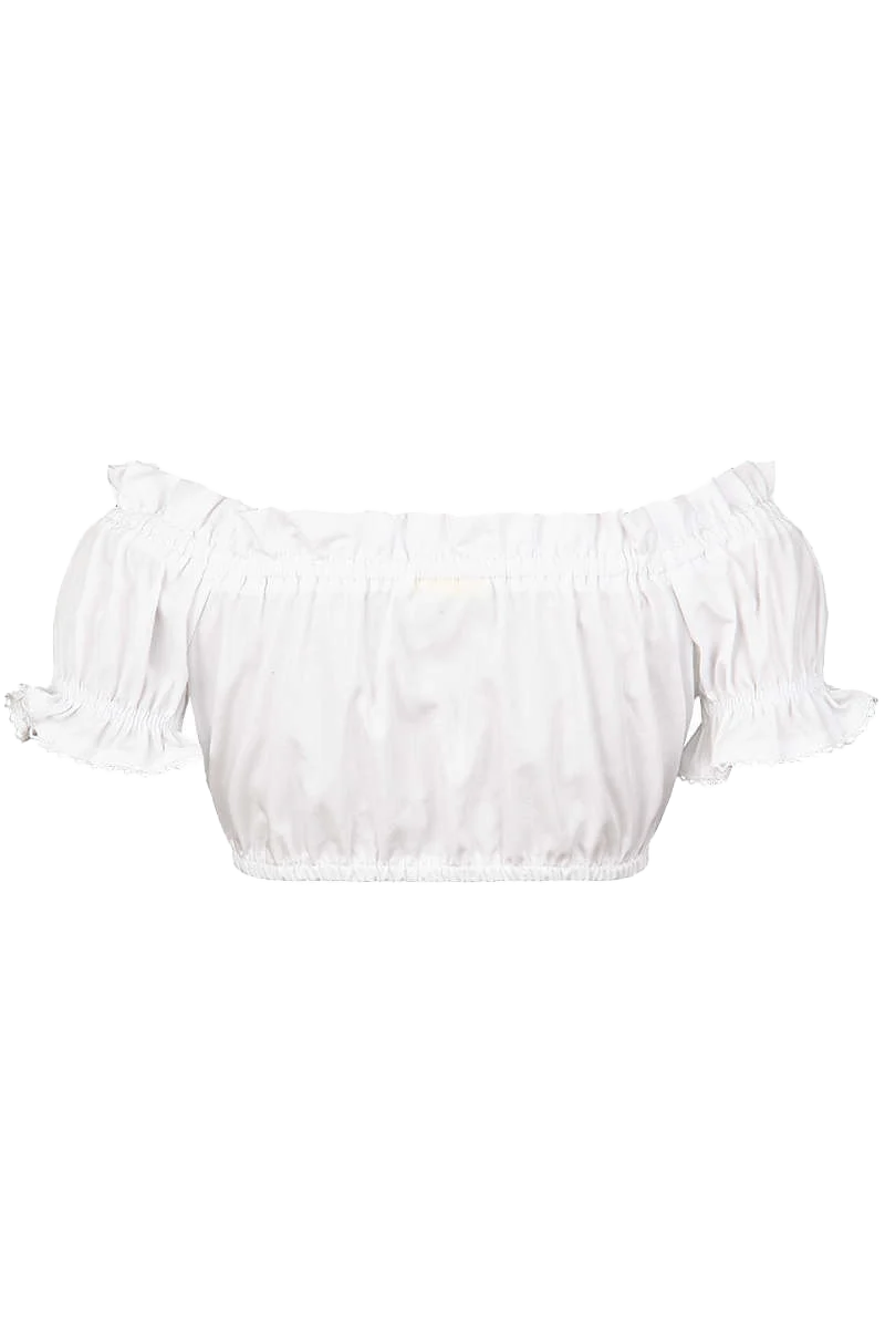 Mädchen Dirndl Bluse