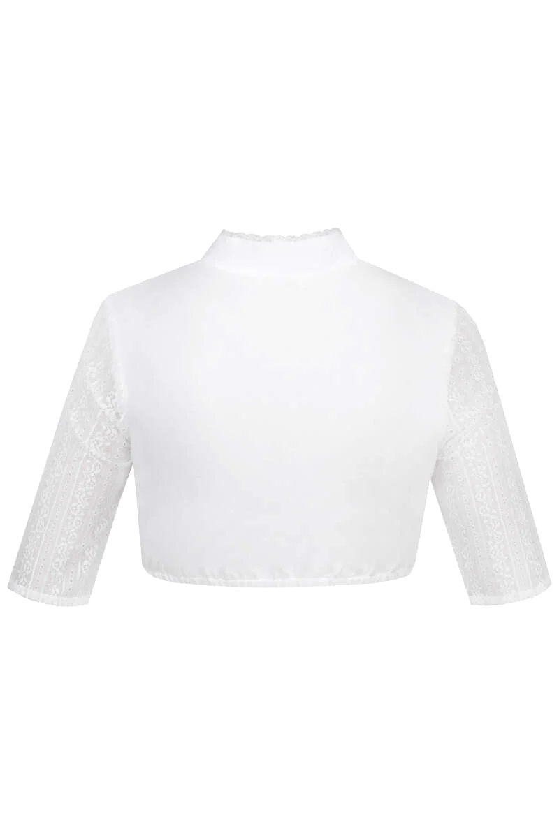 Dirndlbluse mit Schneewittchenkragen