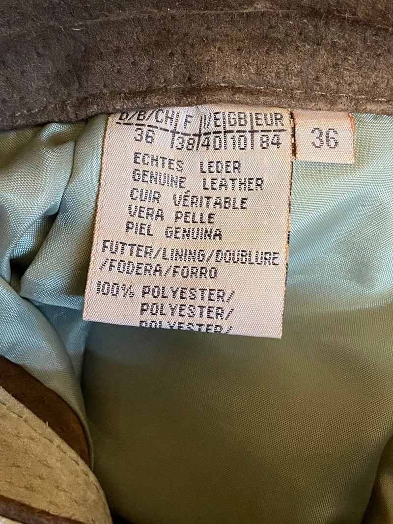 Trachtenlederhose - Kniebund – Gr.36 – Vintage