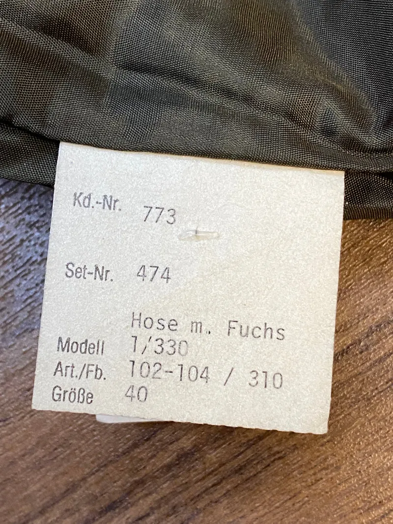 Trachtenlederhose - Kniebundlederhose Gr.40