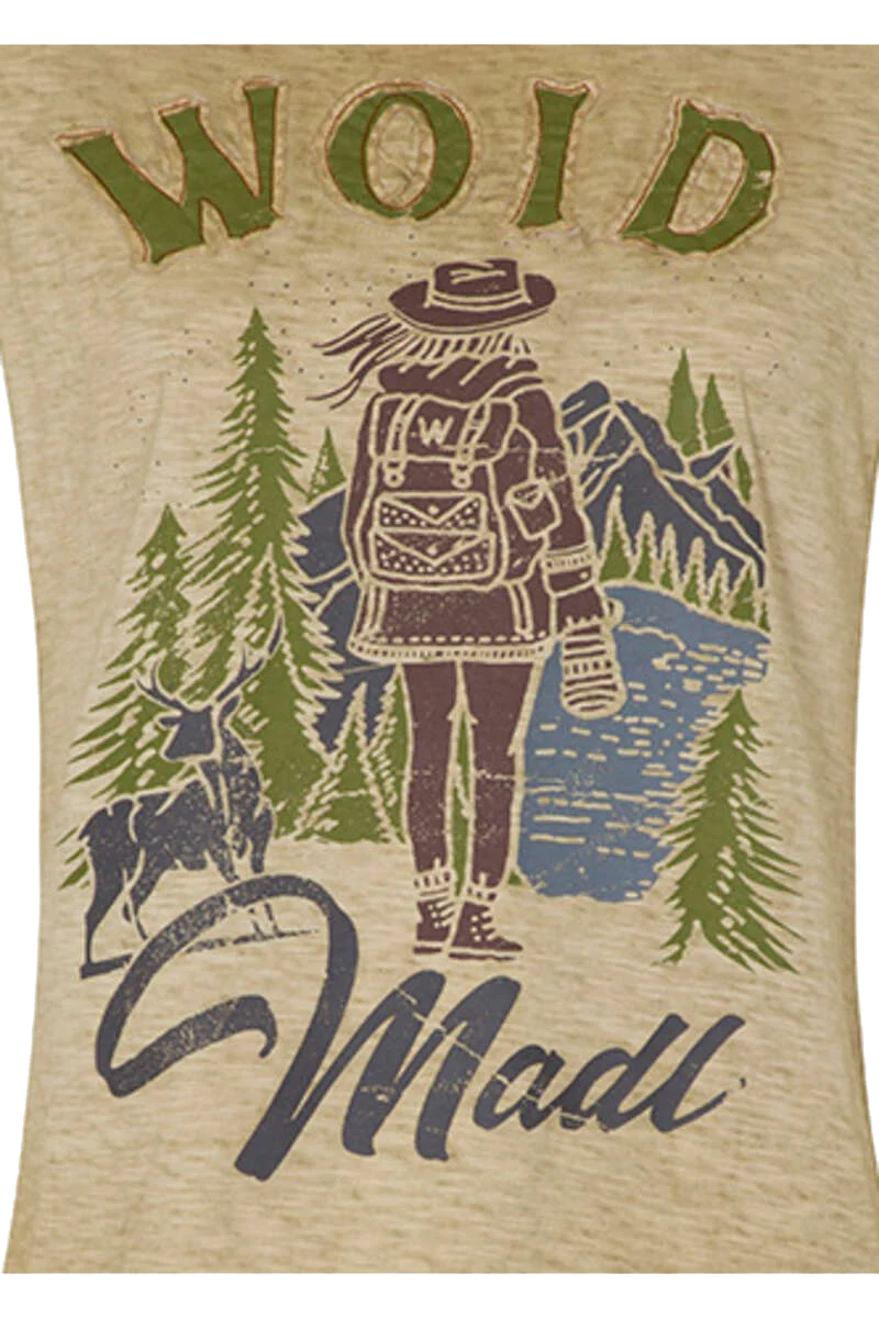 Damen Trachten T-Shirt 'Woid Madl'