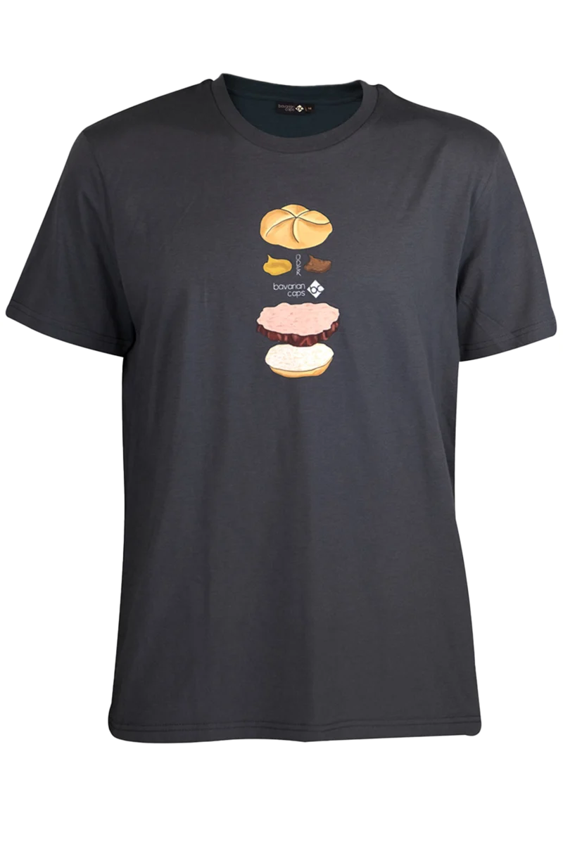 Herren T-Shirt 'Bavarian Burger'