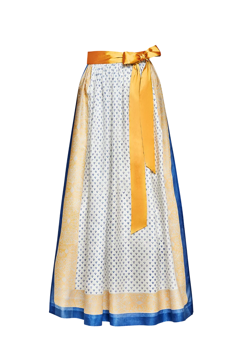 Gold-Schürze