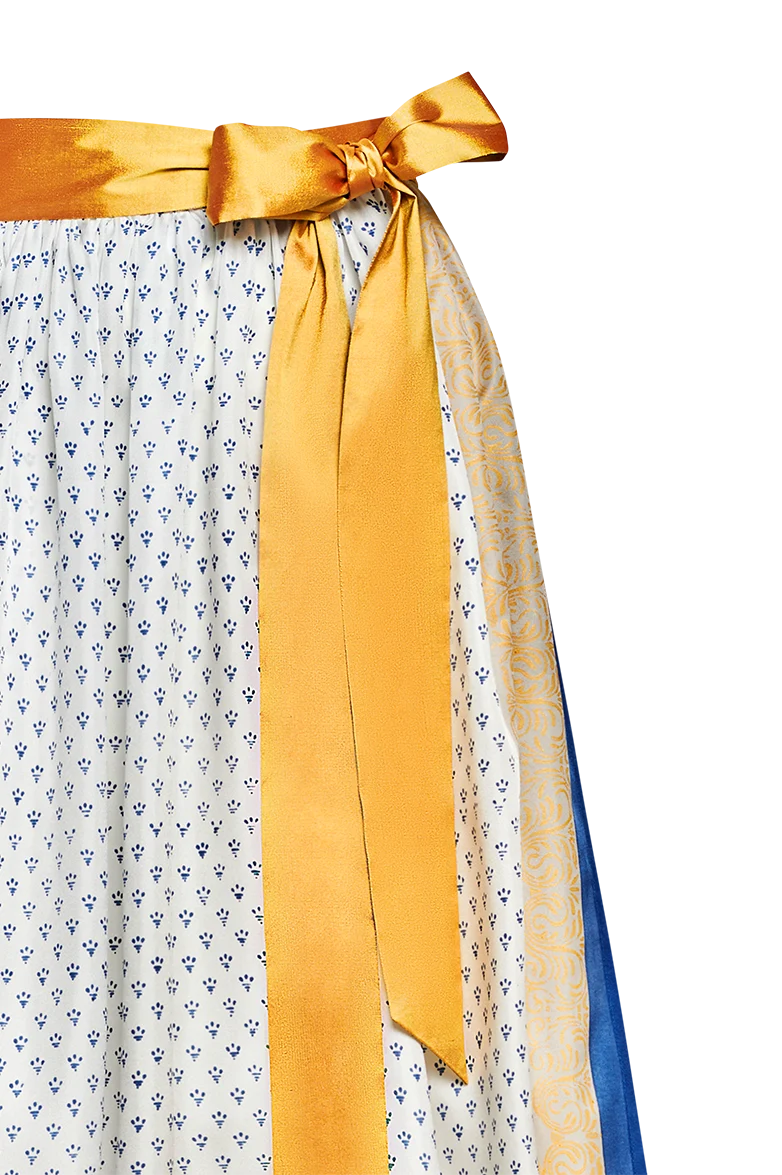 Gold-Schürze