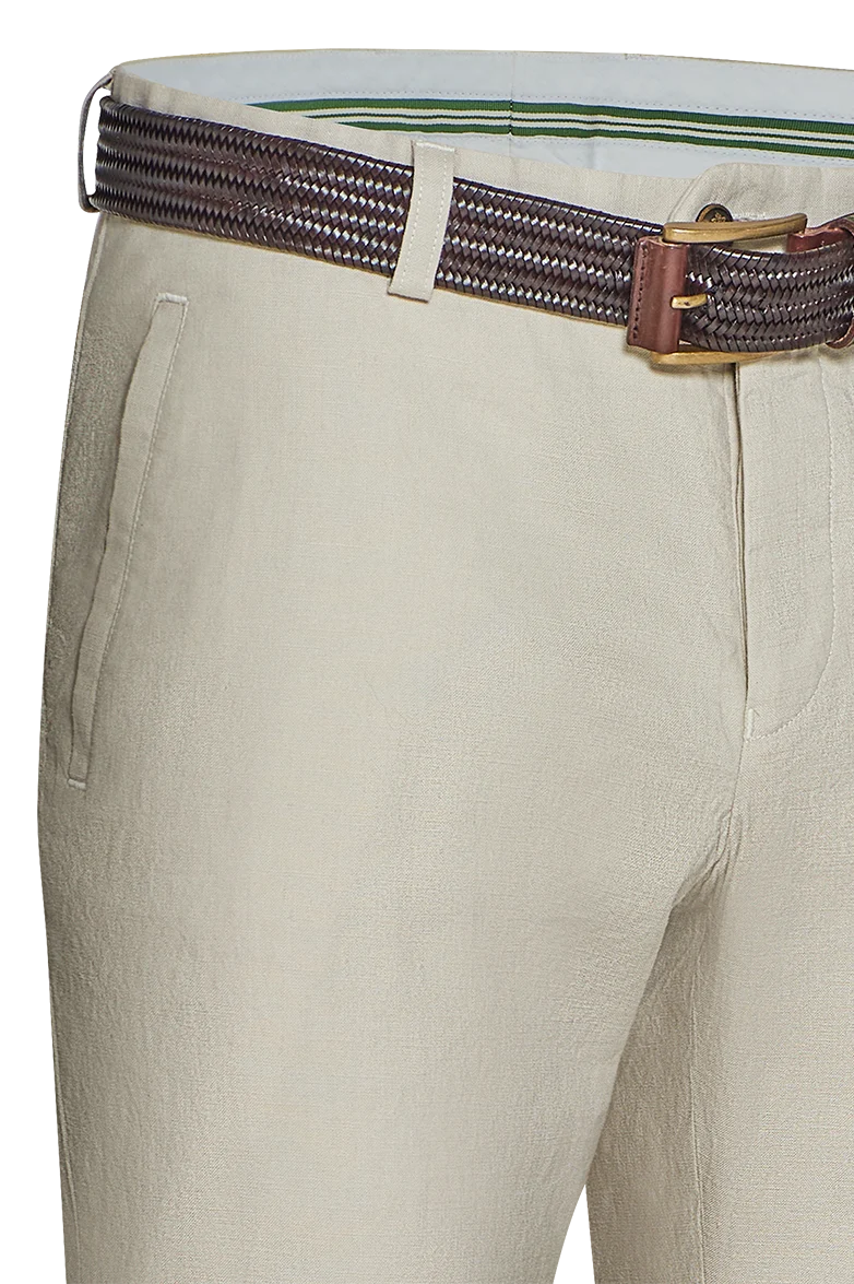 Klassische Leinenhose