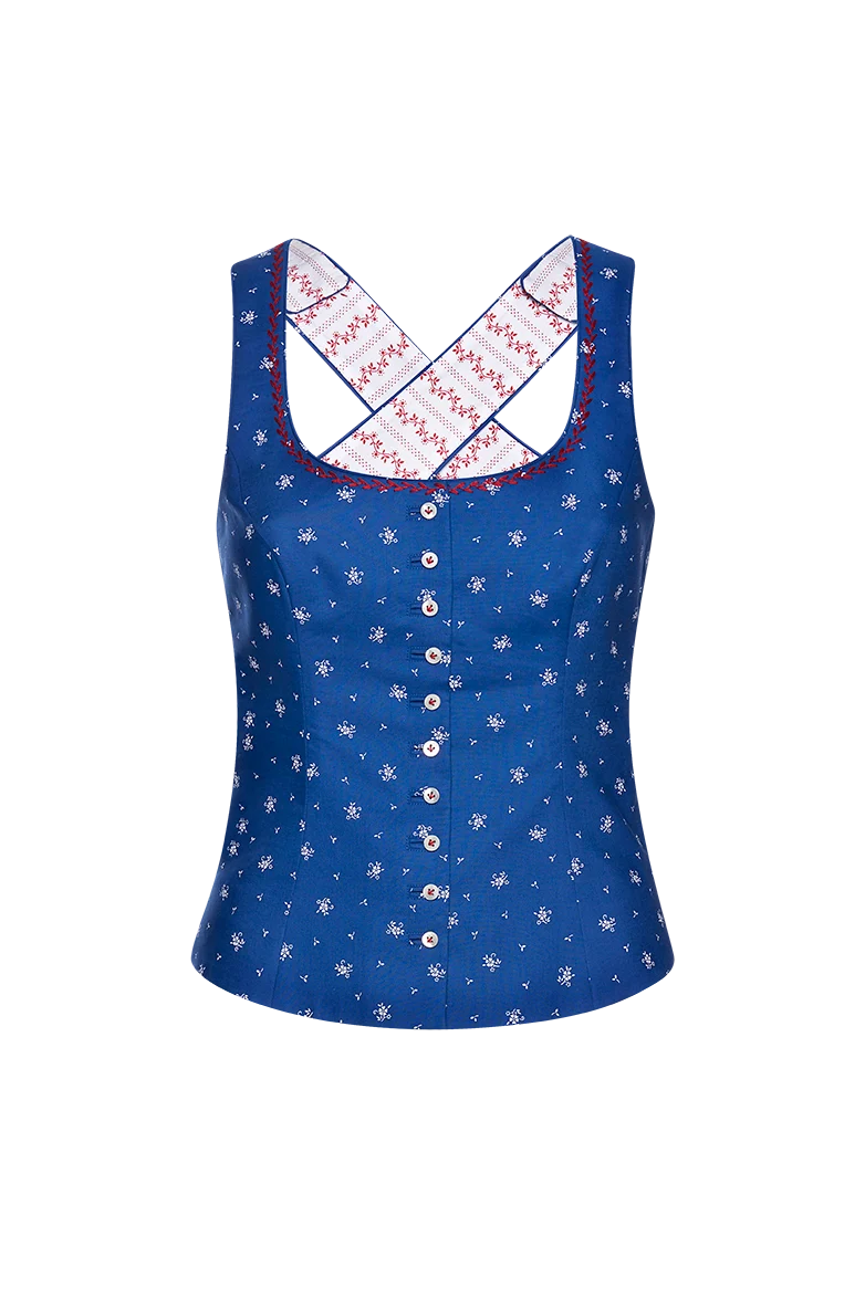 Blaudruck-Mieder
