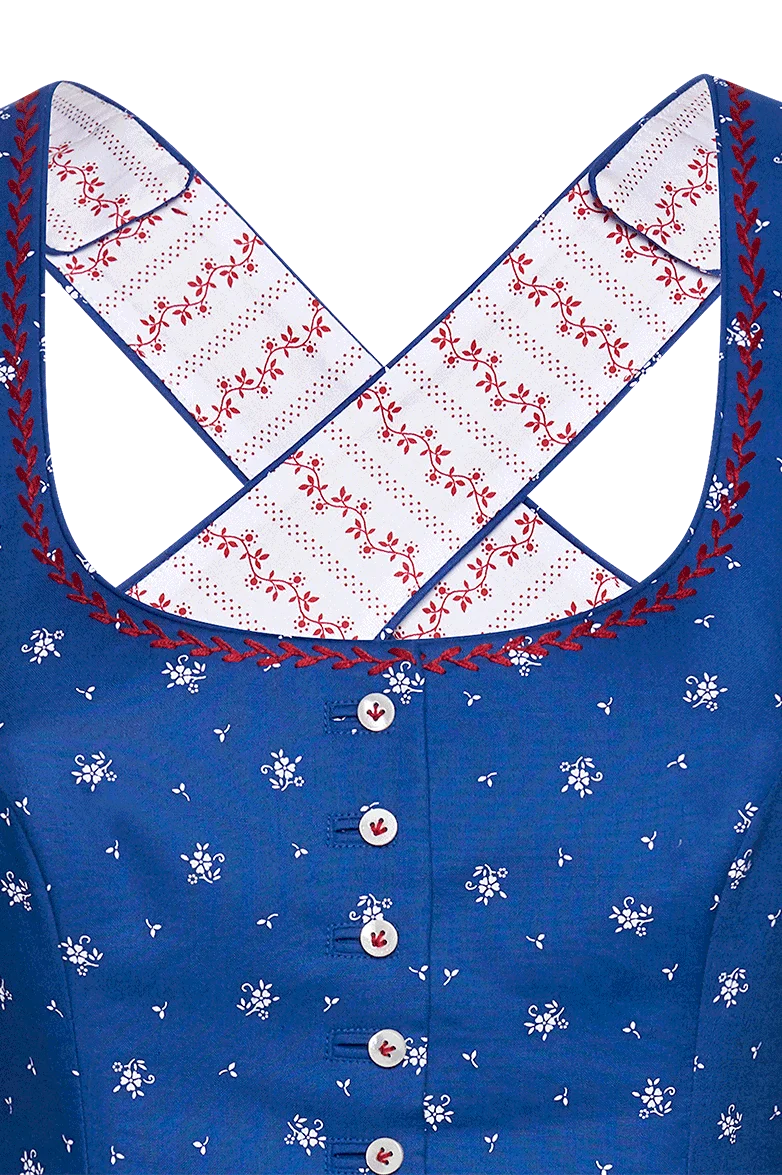 Blaudruck-Mieder