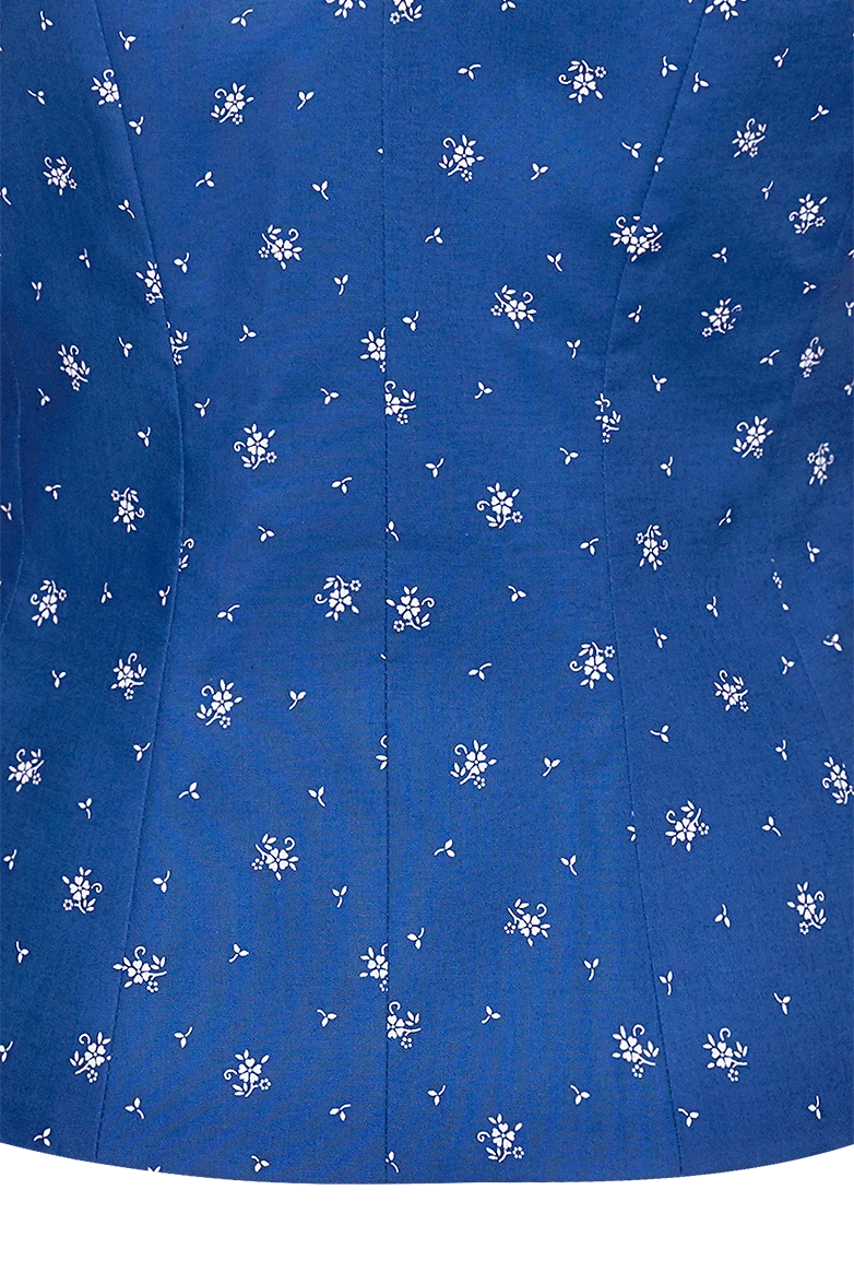 Blaudruck-Mieder