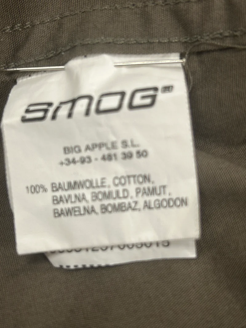 Vintage SWAT Hemd Herren Khaki Größe 50 NYPD Statement