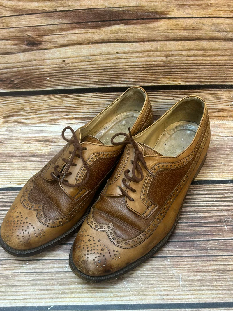 Vintage Herrenschuhe Brogues Gr. 39