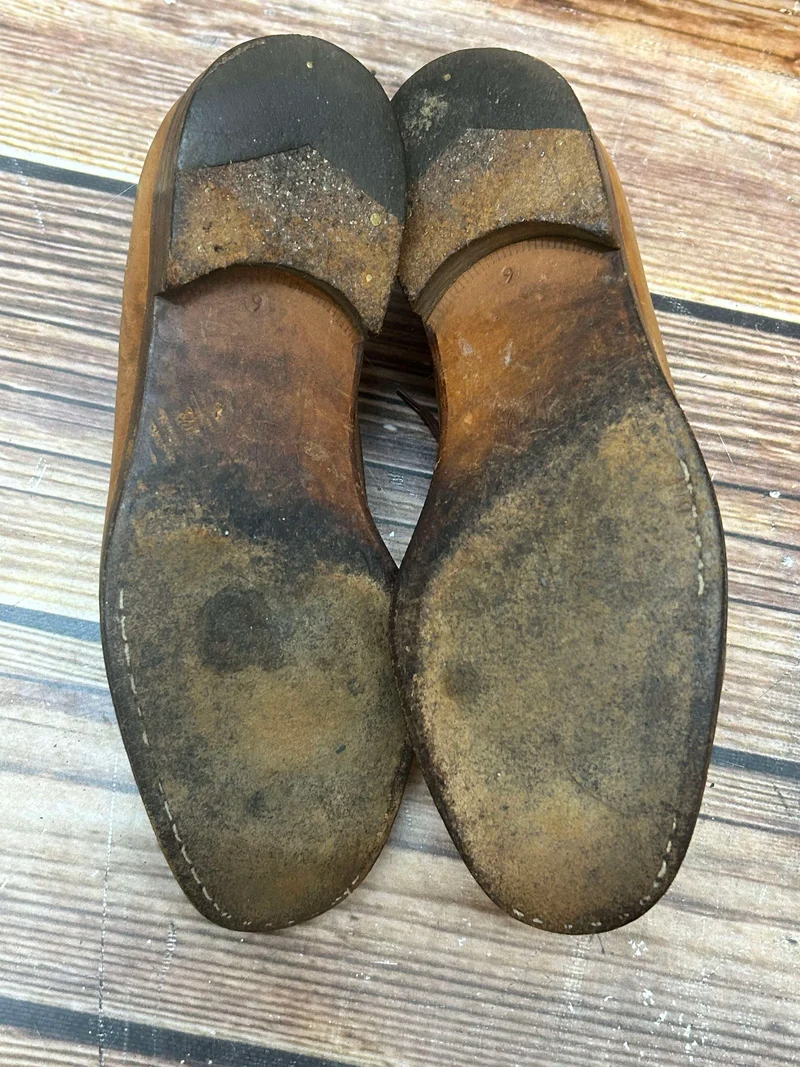 Vintage Herrenschuhe Brogues Gr. 39