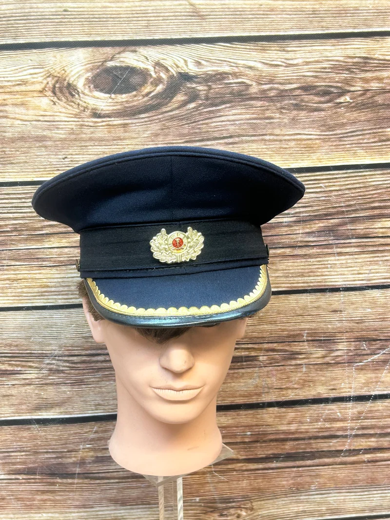 Schirmmütze NVA Offizier Blau Größe 58