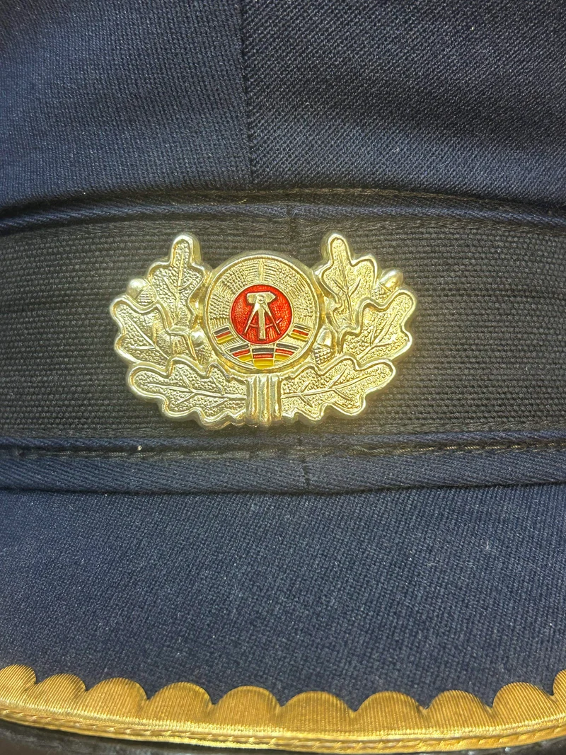 Schirmmütze NVA Offizier Blau Größe 58