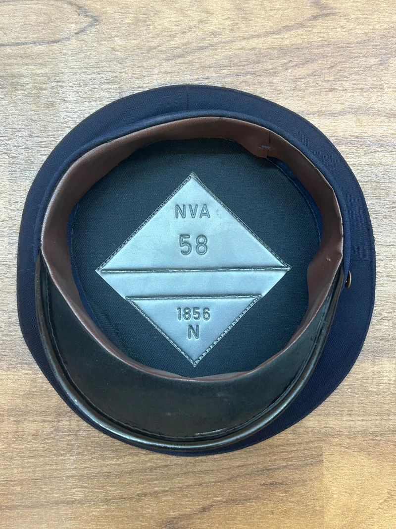 Schirmmütze NVA Offizier Blau Größe 58