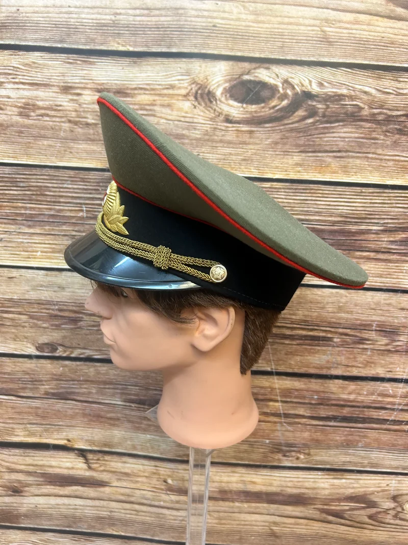 Sowjetische Offiziersmütze Vintage – Größe 59