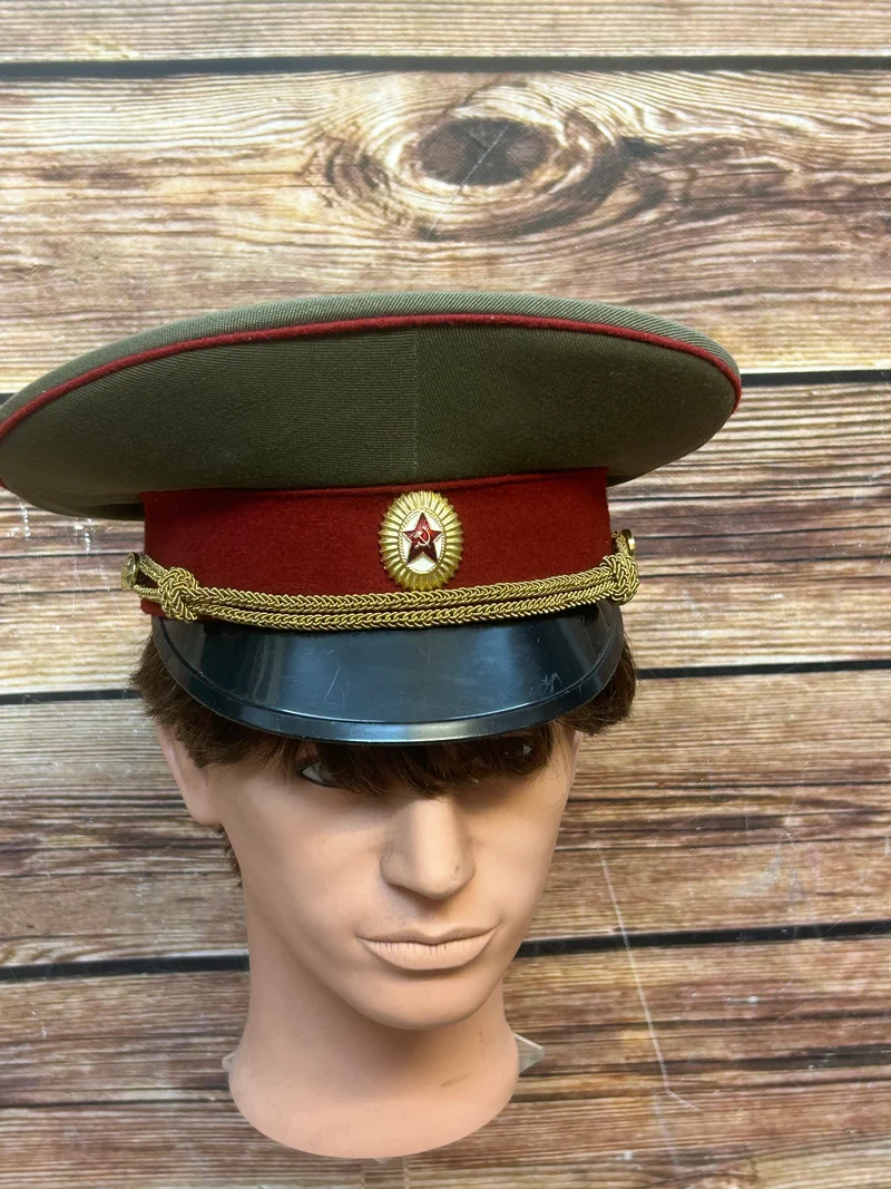 Sowjetische Offiziersmütze Vintage