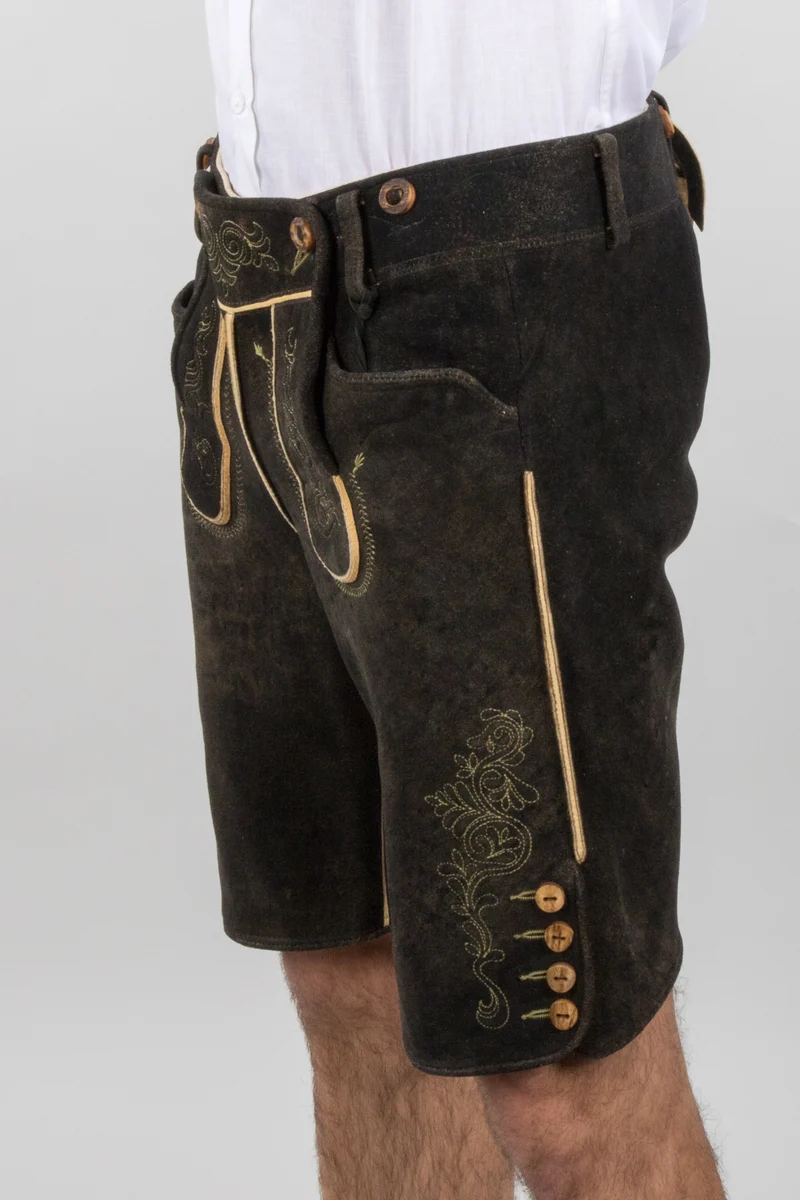 Kurze Meindl Hirschlederhose Rupertus