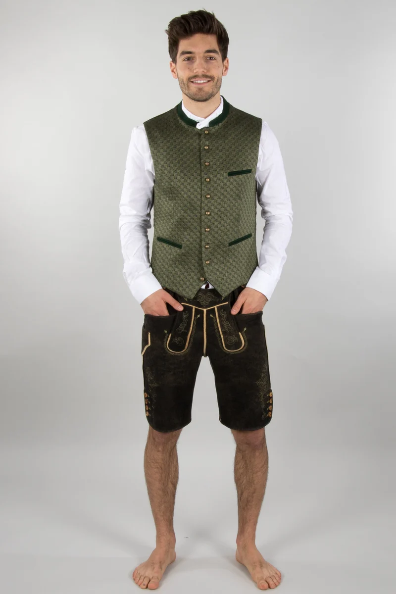 Kurze Meindl Hirschlederhose Rupertus