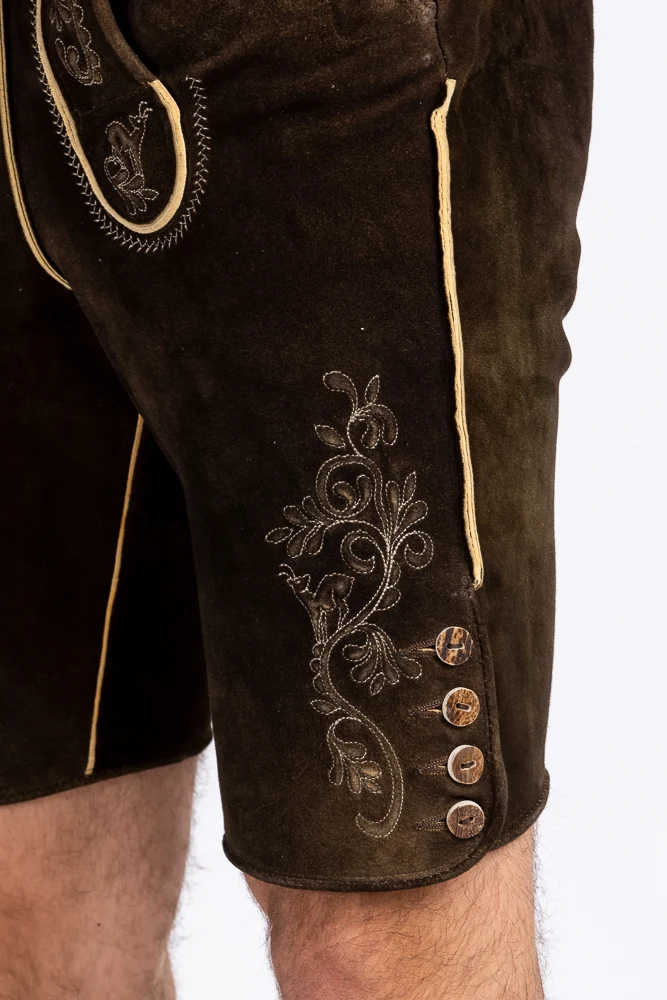Kurze Meindl Lederhose Loisachtal ahorn
