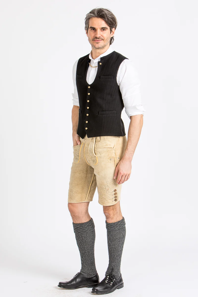 Kurze Meindl Hirschlederhose Tauern glacier