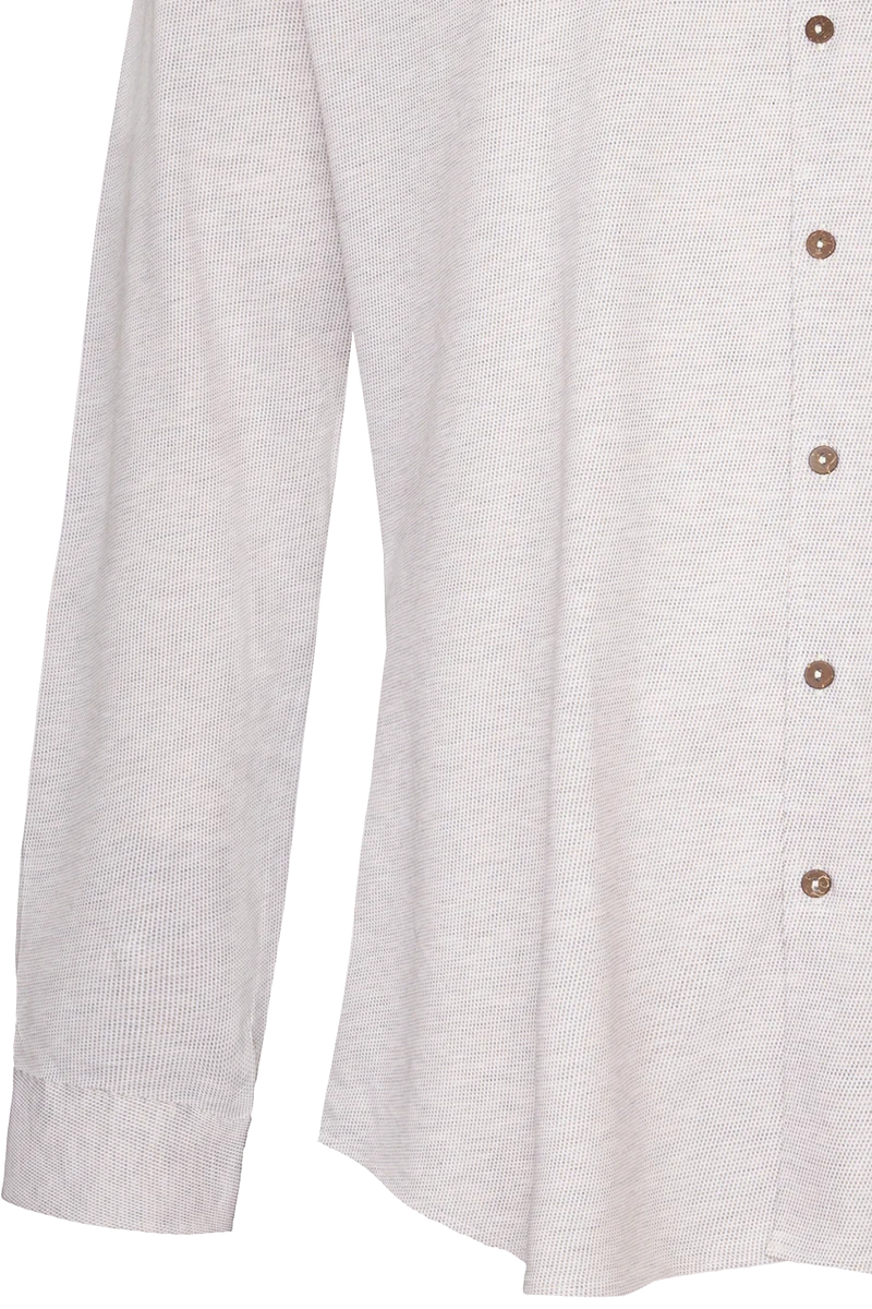 Trachtenhemd Tailored Fit in Jerseyqualität
