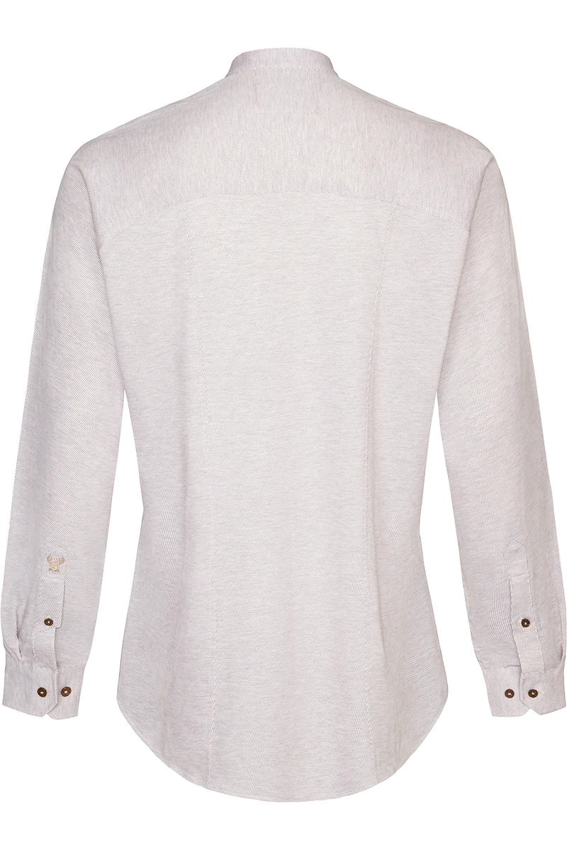 Trachtenhemd Tailored Fit in Jerseyqualität