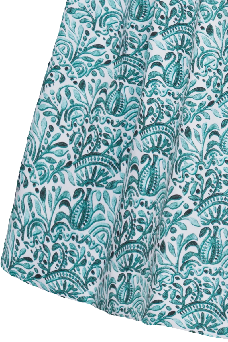 Kinder-Baumwolldirndl mit Flügelarm-Bluse
