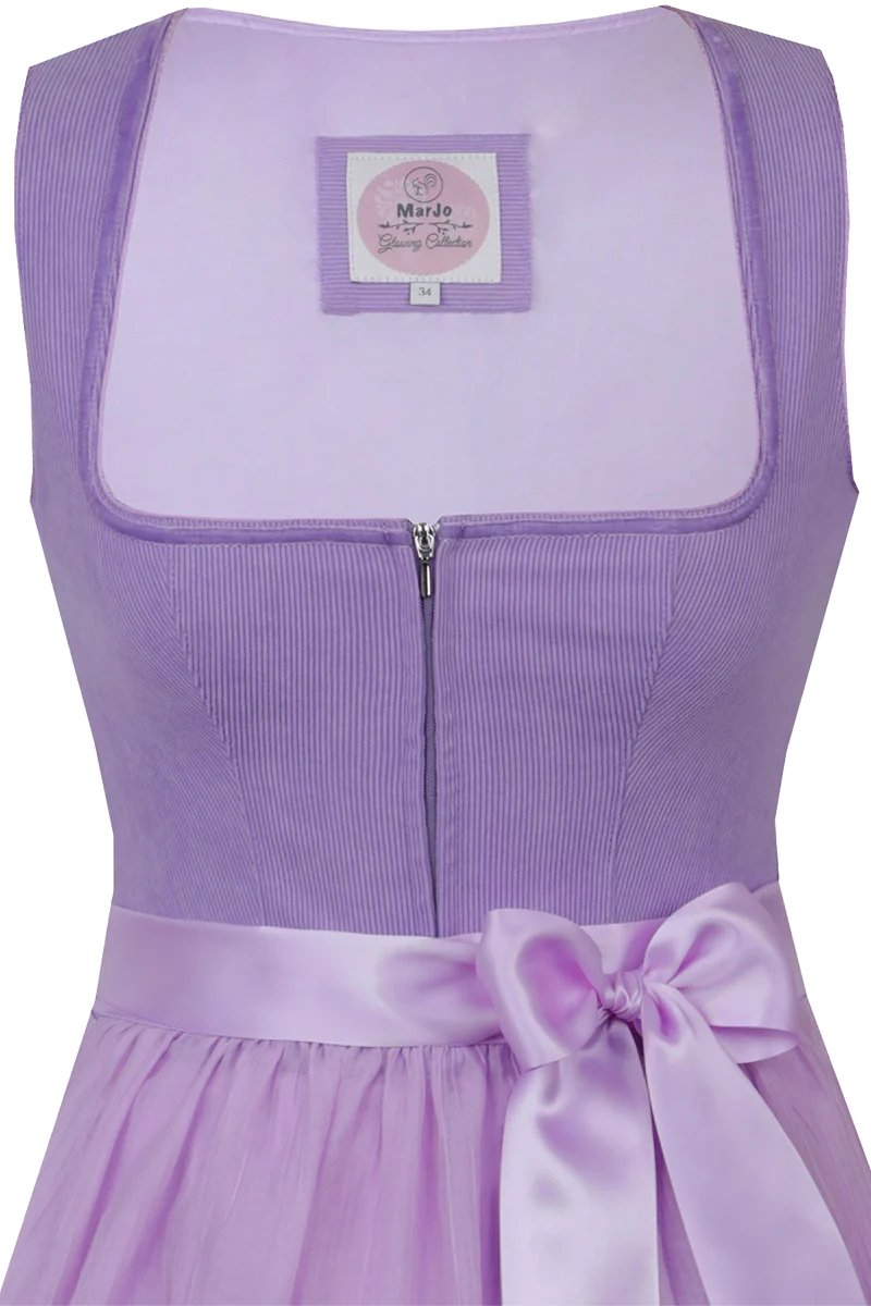 Midi-Dirndl mit Cordoberteil