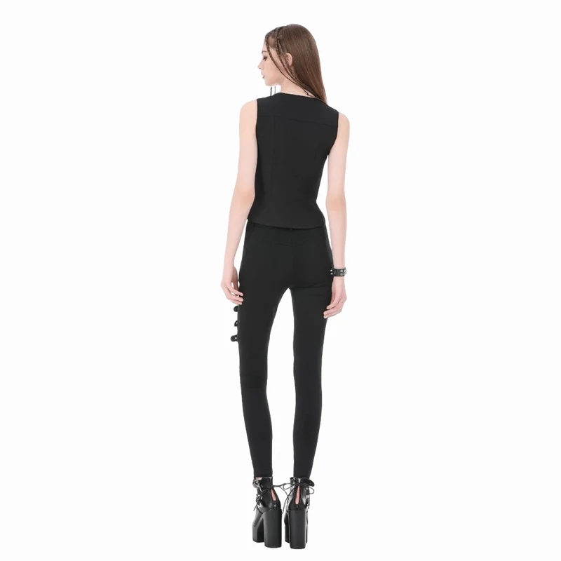 Punk-Tanktop für Damen mit Ringausschnitt