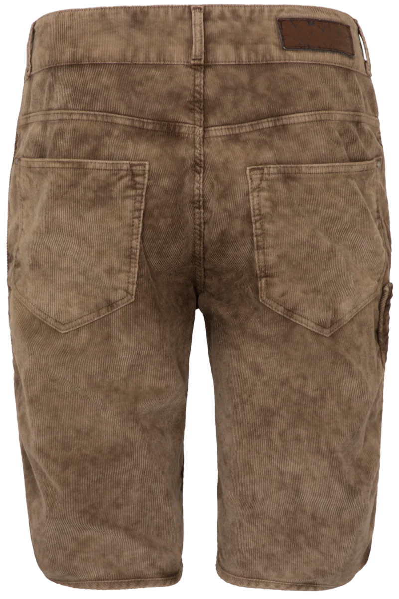 Herren Trachtencordhose 'Lederhosenstyle'