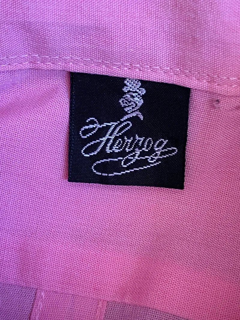 70er Jahre Vintage-Charme in Rosa – Größe 42