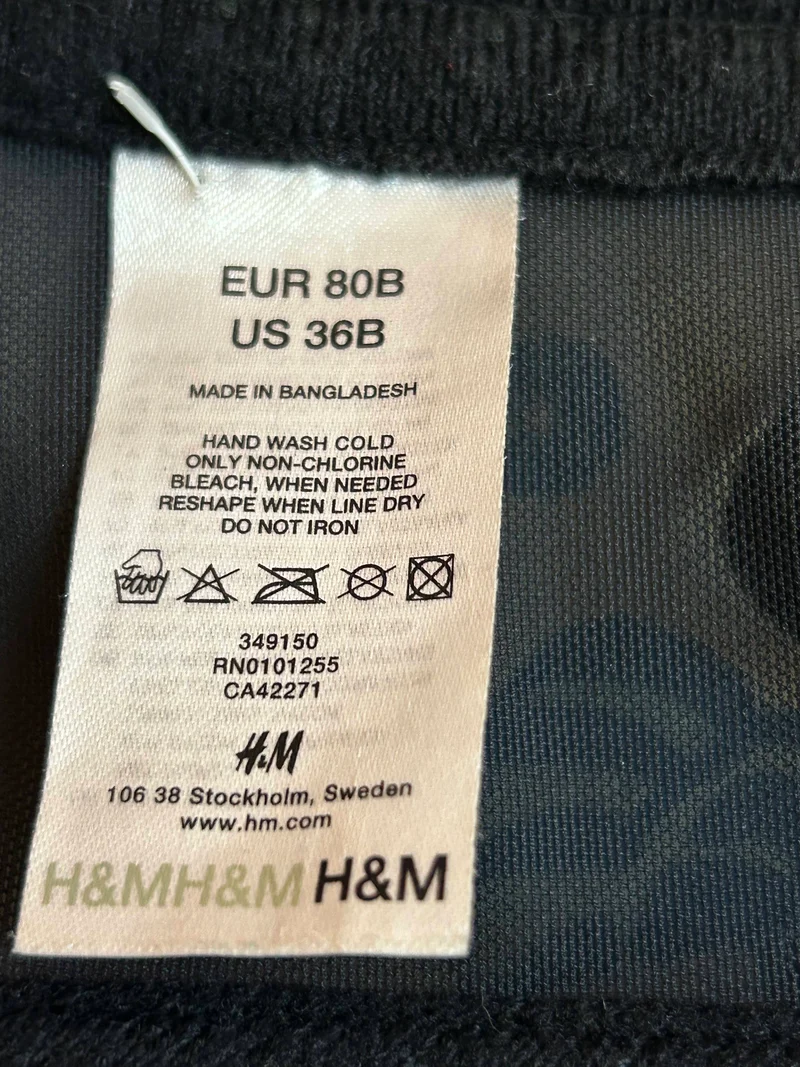 Vintage Korsett - Pink Schwarz - Größe 80B