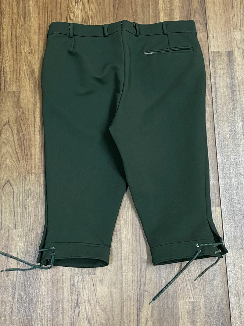 Vintage - Kniebundhose - Wanderhose - grün - Gr.52