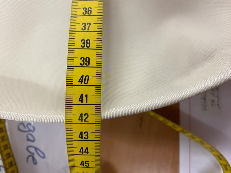 Großer Vintage Braut-Hut, Damen, Hochzeit, hochwertig, Ivory, Gr.57