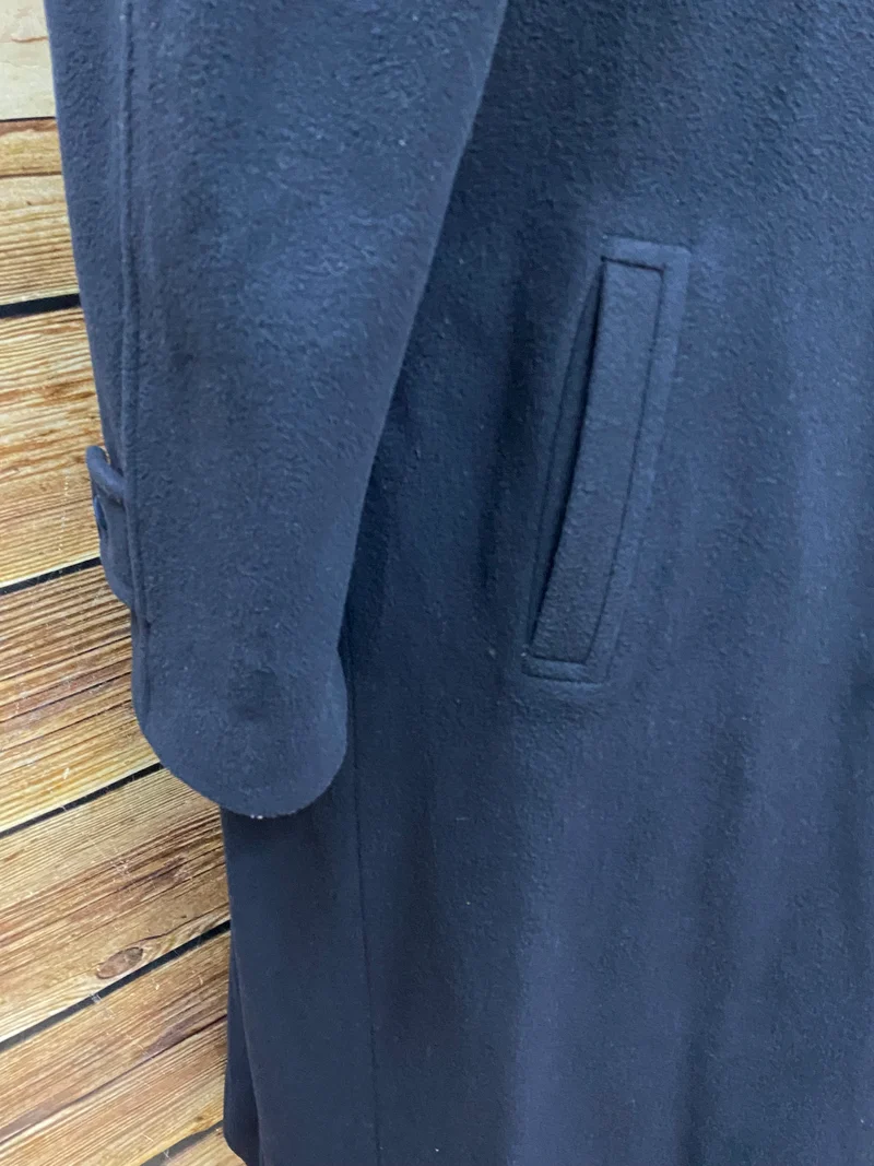 Wollmantel Damen Vintage Gr.42 dunkelblau